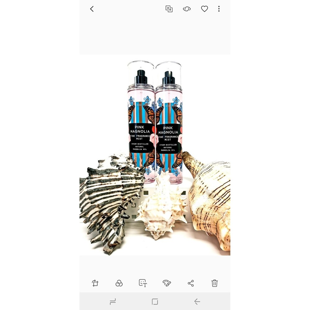 Bath & Body Works Pink Magnolia Fine fragrance‎ Mist 2PCS DISCONTINUED